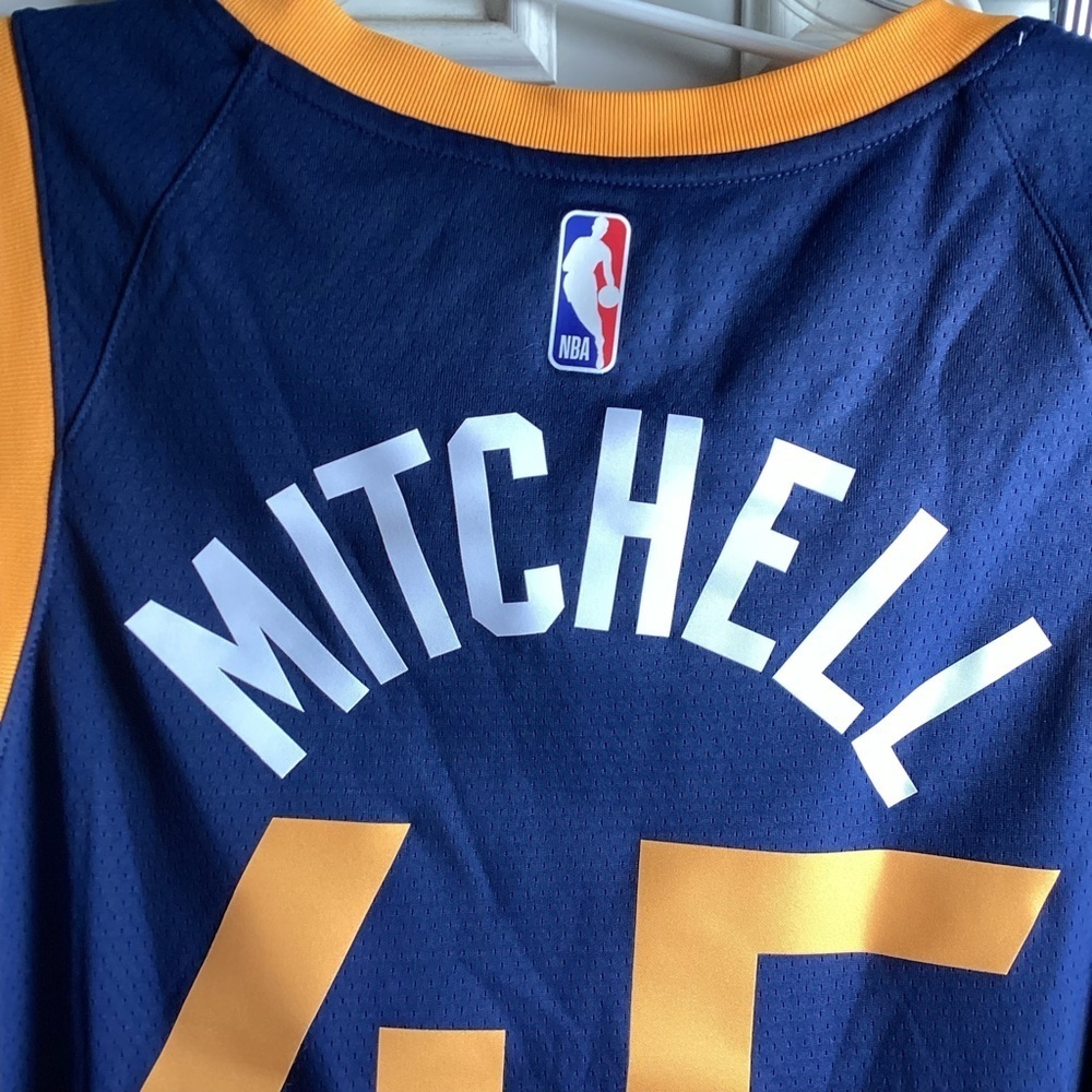 Nike Dri-Fit NBA Nike Utah Jazz Donovan Mitchell #45 Nike Size XL Jersey - Picture 7 of 11